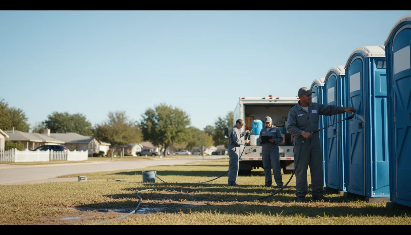 Long-Term Portable Toilet Rental in Shirley, AR near me